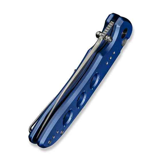 Ніж складаний туристичний Civivi Hyperpulse, (8.9 см) 14C28N / Aluminum синій Київ