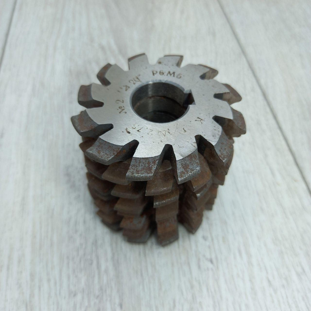 Фрези дискові зуборізні модульні М 2.75 Р6М5 (комплект 8 штук) Харків - фото 2