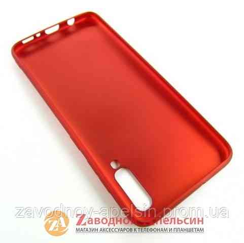 Samsung A70 A705 защитный чехол soft touch red Одесса