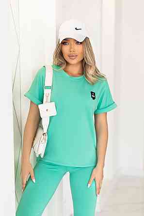 Спортивный летний костюм Total Батал 50-52, Мятный Киев