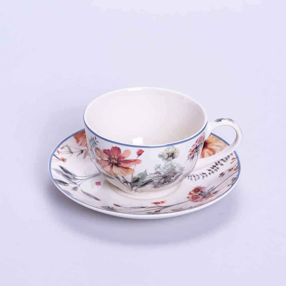 Yiwu Столовий сервіз з порцеляни Fleur на 6 осіб 30 предметів HP-HK-5 Коломыя - изображение 3