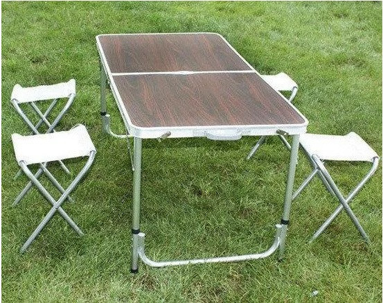 Стол складной туристический Folding Table. 120х60х55/60/70 см, для пикника. Одесса - изображение 1