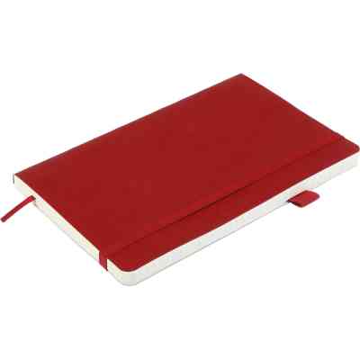 Книга записная Buromax Primo 125x195 мм 96 листов в клетку обложка из искусственной кожи Бордовая (BM.291161-13) Винница