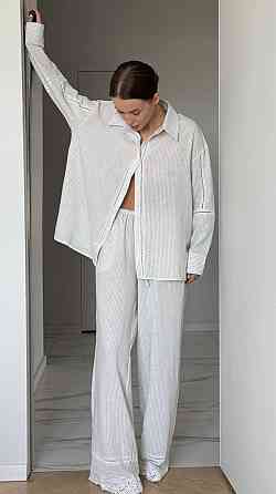 Жіночий домашній комплект-трійка Бежевий L Харків