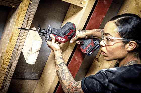 Пила сабельная аккумуляторная бесщеточная, SKIL 3475 CA Compact + энергокомплект 3110 АА 11071800202 (аккумулятор 2,5 Ah, зарядное Одесса