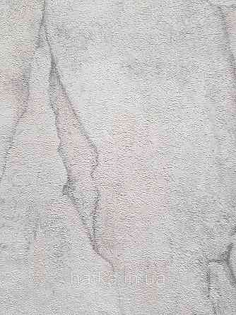 Шпалери метрові вінілові на флізелін Erismann Nature soul під камінь білий з сірим Київ