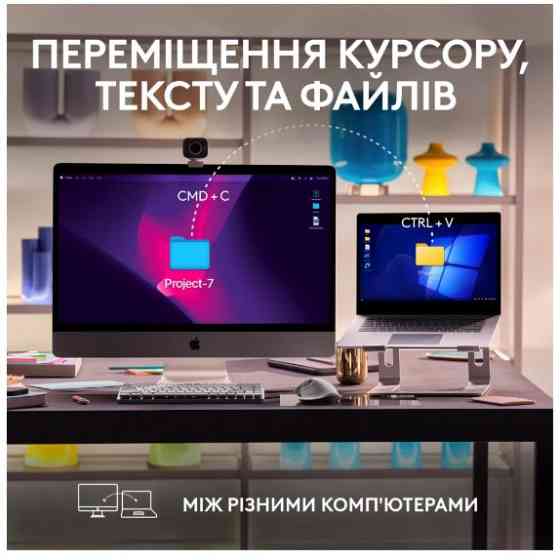 Миша Logitech MX Master 3S For Mac Performance Wireless Pale Grey (910-006572) (6836231) Киев