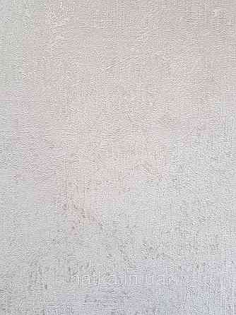 Шпалери метрові вінілові на флізеліні Sintra Structure під штукатурку мазки смужки бежеві зі сріблом 423110 Київ