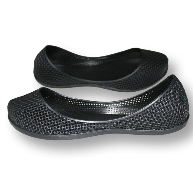 Гумові чорні чорні жіночі балетки для пляжних прогулянок ЄВА-тапочки літні щоденні Одеса - фото 5