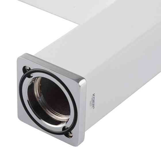 Змішувач для умивальника KOER KB-10009-04 (Колір хром+білий) (KR5975)   ( 23505 ) Харків