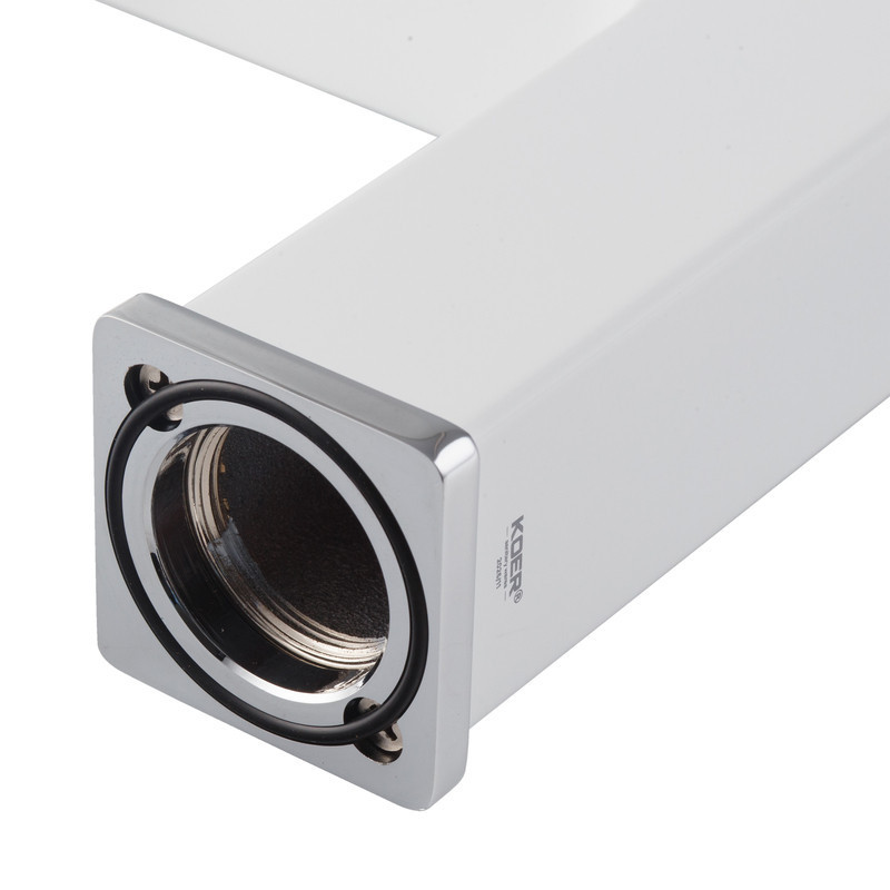 Змішувач для умивальника KOER KB-10009-04 (Колір хром+білий) (KR5975)   ( 23505 ) Харьков - изображение 4