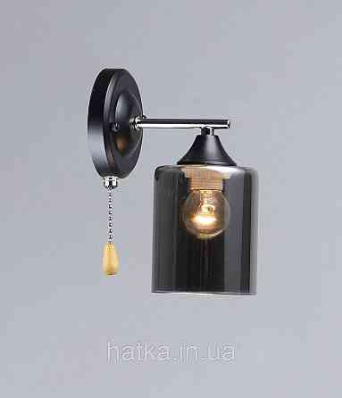 Настінне бра B K2301/1W хром+чорний Київ