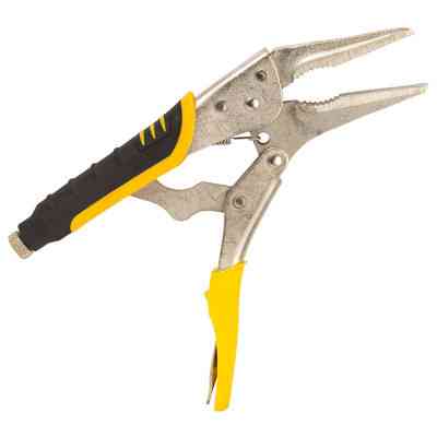 Кліщі Sigma затискні універсальні прямі подовжені 230мм CrV (4340221) Вінниця