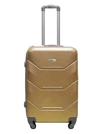 Валіза пластикова MILANO BAG 147 середня 65 см шампань Київ