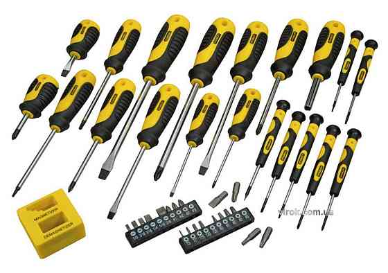 Набір викруток і насадок STANLEY : сумка, магнітезатор, 42 елементів. Одеса