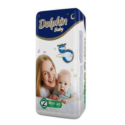 Подгузники Dolphin Mini 3-6 кг 40 шт (8680131203376) Винница