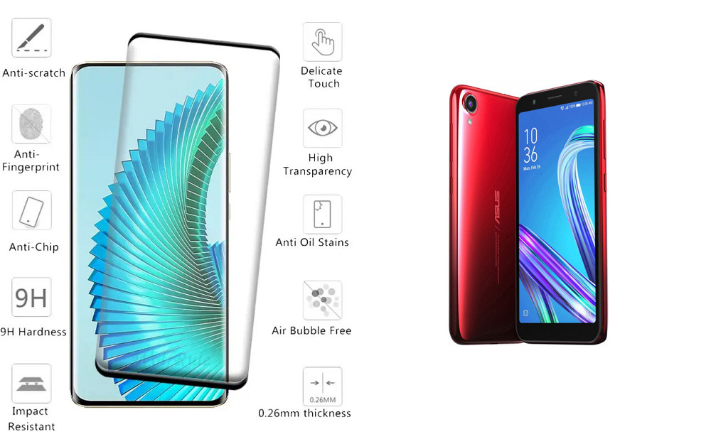Захисне скло HyperGlass Pro для ASUS ZenFone Live L2 ZA550KL – максимальна чутливість та захист Київ - фото 2