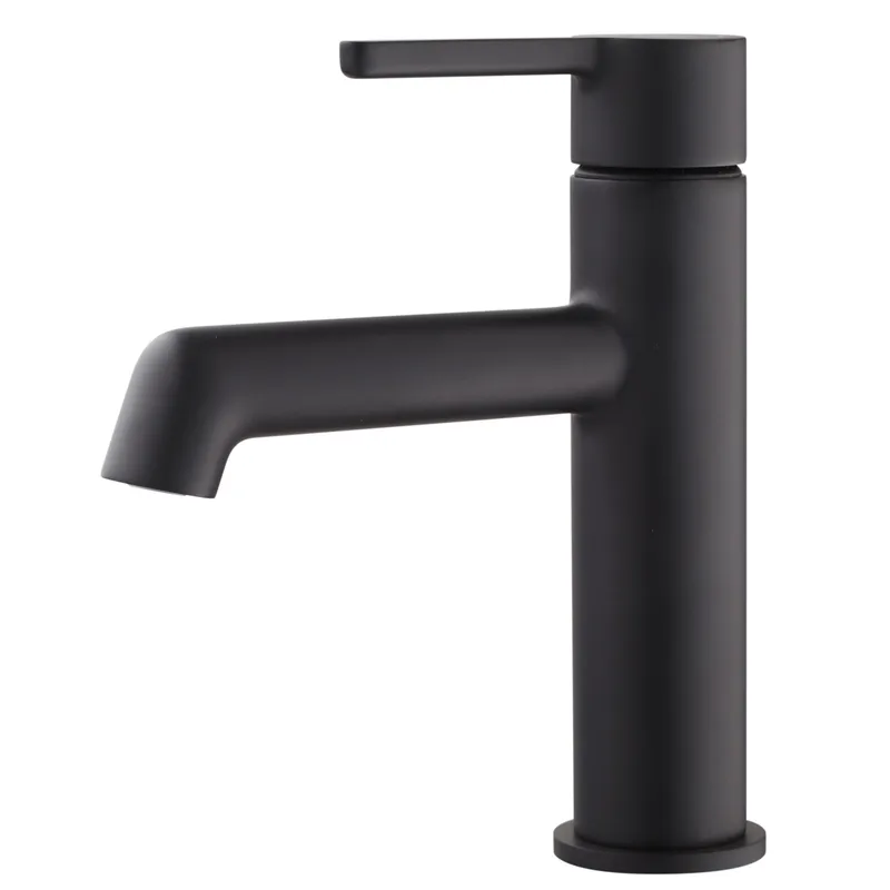 Черный смеситель для умывальника Koer KB-10029-05 (KR5487) Харьков - изображение 1