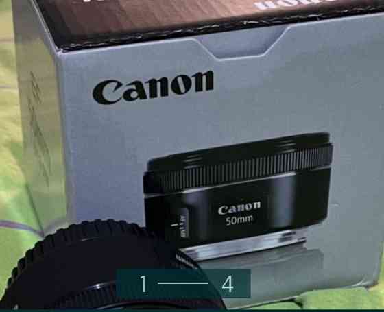 Объектив Canon 50mm. F/1.8 STM Киев