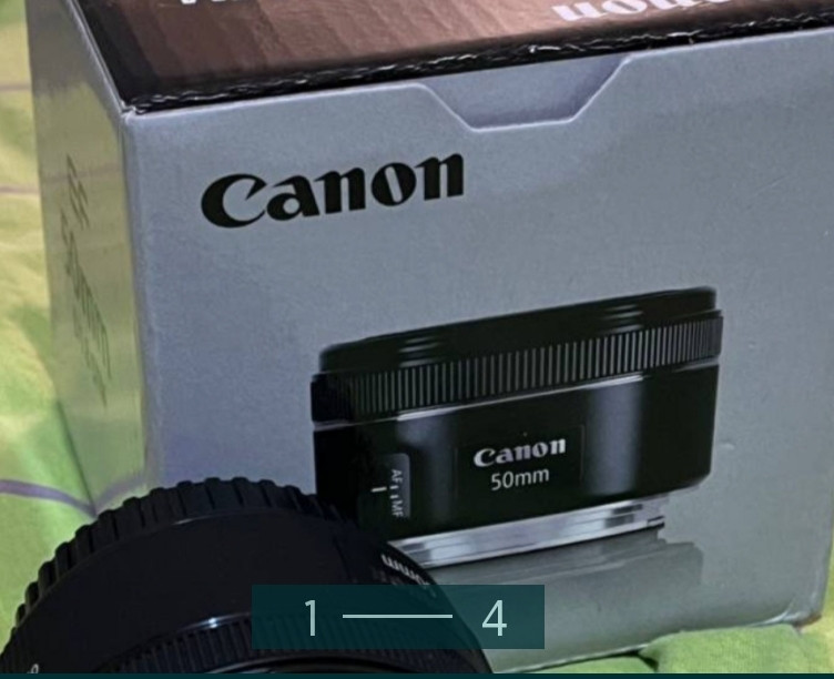Об'єктив Canon 50mm. F/1.8 STM Київ - фото 4