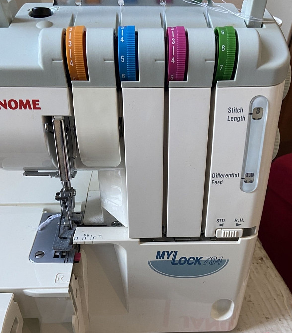 Оверлок брендовий на 4 Нитки металевий з автозаправлянням. Харків - фото 2