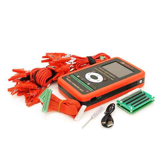 Багатофункціональний тестер і балансир Daly Smart BMS Pro 24S (Li-ion, LiFePO4, LTO), 3-24S, до 10А, LCD-3,5" екран, 200×120×40mm, Київ