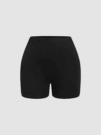 Жіночі базові еластичні шорти з якісної віскози Чорний, 44/46 Одеса