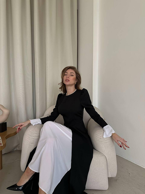 Жіноча легка сукня креп костюмка, софт 44/46 Одеса - фото 9