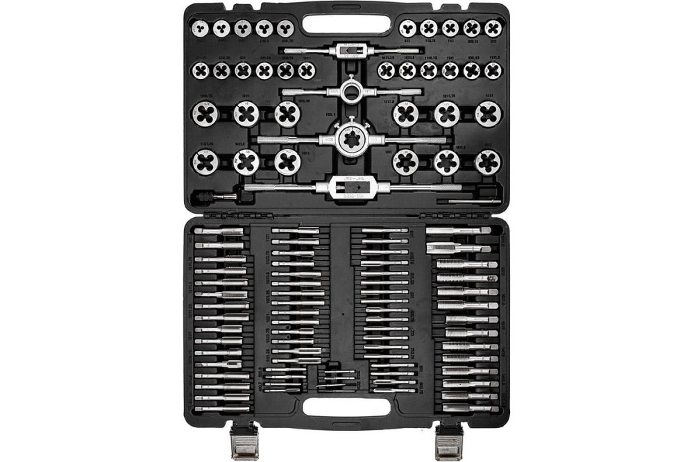 Набір мітчиків і плашок метричний 110 предметів JBC-B110-1 Одеса - фото 1