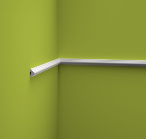 Молдинг М20.12 под покраску из полимера высокой плотности  (2000х20х12мм) Днепр - изображение 2