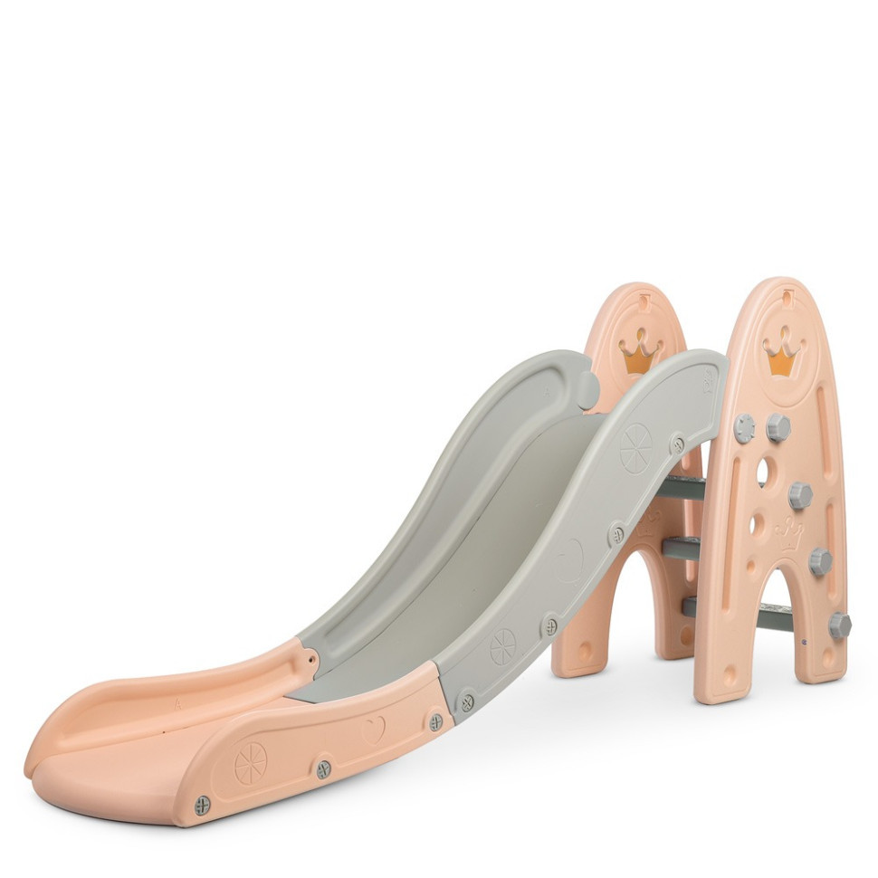 Дитяча гірка WM19003-8 пластик, з баскетбольним кільцем Вінниця - фото 1