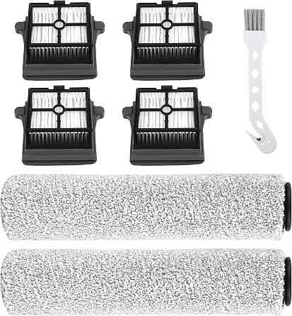 Набор аксессуаров Tineco iFloor 3/Floor One S3 серый 7 в 1: 2 ролика, 4 фильтра HEPA, микрофибра, запчасти для Киев
