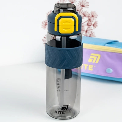 Поильник-непроливайка Kite 800 мл, сіро-жовта (K25-1234-1) Винница - изображение 7