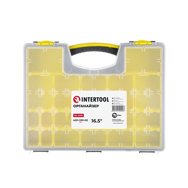 Органайзер 16.5" 420*335*62 мм INTERTOOL BX-4009 Київ - фото 2