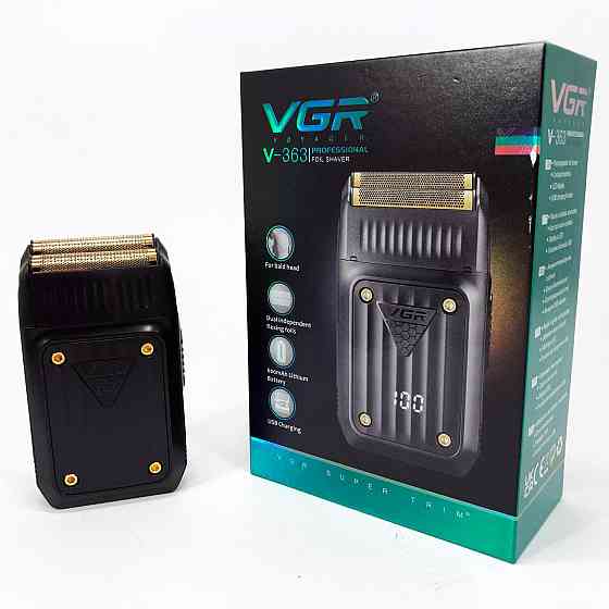 Професійний тример з насадками VGR, Багатофункціональна машинка для стрижки бороди, Бритва для бороди UF-18 Львів