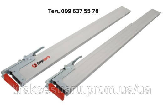 Планка кріплення вантажу 2400-2700мм (Алюміній) Фіксатор вантажу 2400-2700мм (Алюміній) Луцьк - фото 1