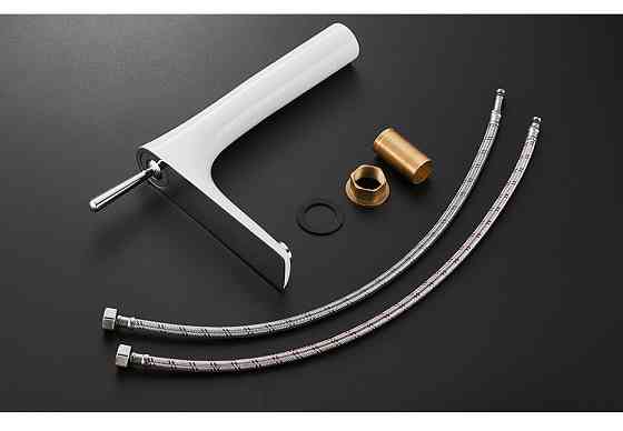 Смеситель для умывальника WanFan люкс качества, кран для ванной комнаты, керамический картридж Хромированный Каменец-Подольский