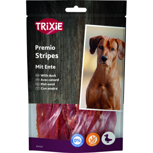 Лакомство Trixie Premio Ducky Stripes для собак кусочки из утки 100 г Киев - изображение 1