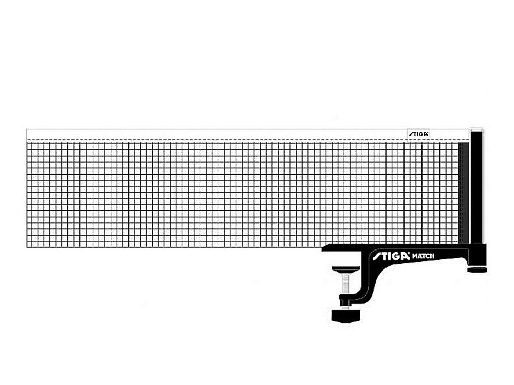 Сетка для настольного тенниса Stiga Match (637000) Київ - фото 1