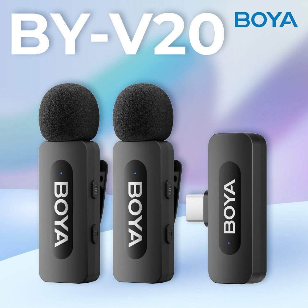 Мікрофон BOYA BY-V20 Type-C Black ( 15707 ) Харків - фото 16