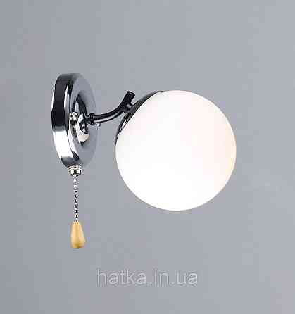 Бра настенное VALESO K2318/1W черный+хром E27 Киев