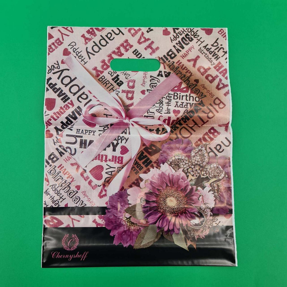 Пакеты с вырубной ручкой (29*37)