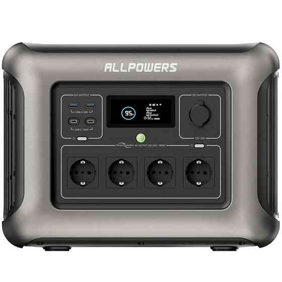 Портативна зарядна станція AllPowers R1500 Lite 1600Вт LiFePO4 Львів