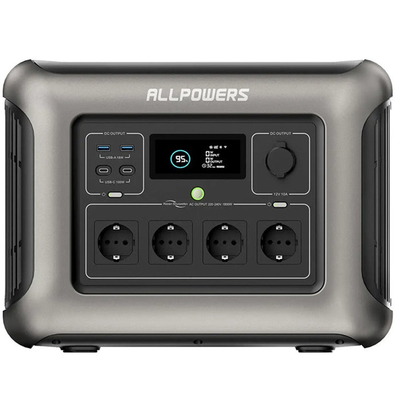 Портативна зарядна станція AllPowers R1500 Lite 1600Вт LiFePO4 Львів - фото 3
