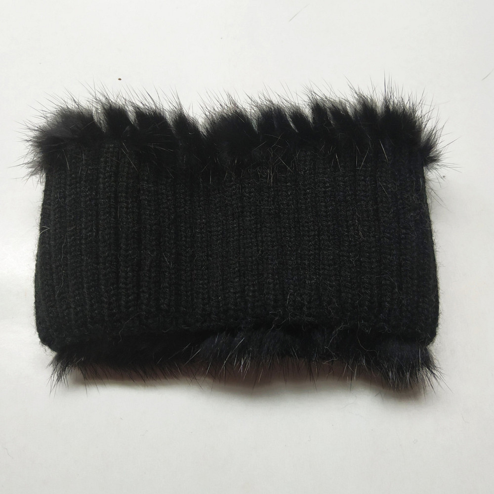 Норкова пов'язка на голову жіноча Чорний Харків - фото 4