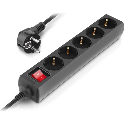 Сетевой фильтр питания REAL-EL RS-PROTECT M 10m, black (EL122300037) Винница - изображение 10