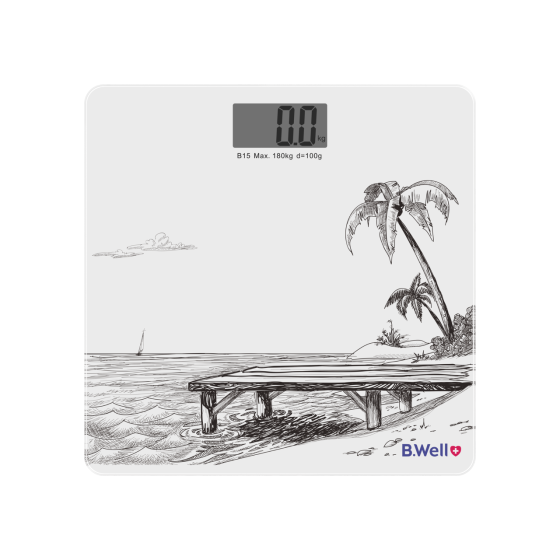 Электронные весы напольные B.Well PRO-165 Белые Днепр