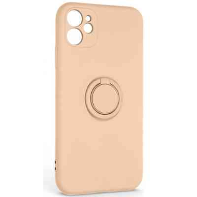 Чехол для мобильного телефона Armorstandart Icon Ring Apple iPhone 11 Pink Sand (ARM68644) Винница