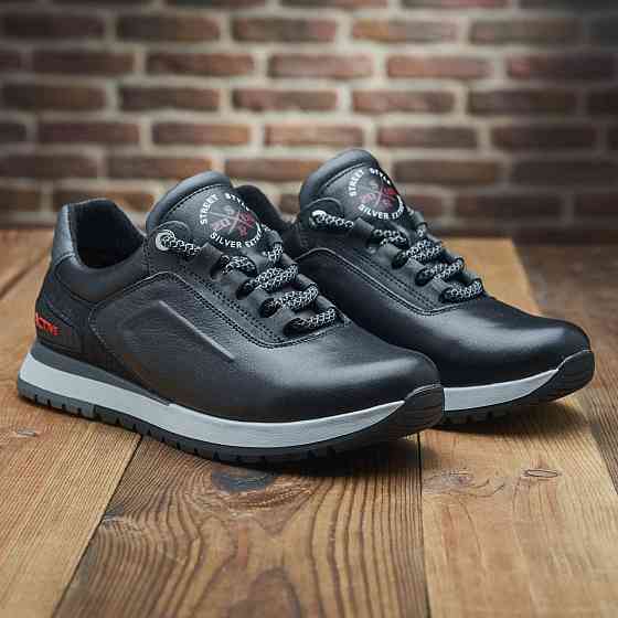 Чоловічи кросівки з натуральної шкіри Silver Харьков