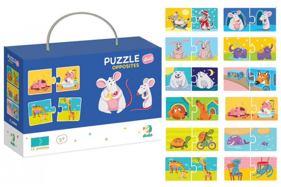 Дитячі пазли Протилежності DoDo 300151, 24 елемента Вінниця - фото 2